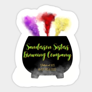 Sanderson Sisters Brewing Company Sticker